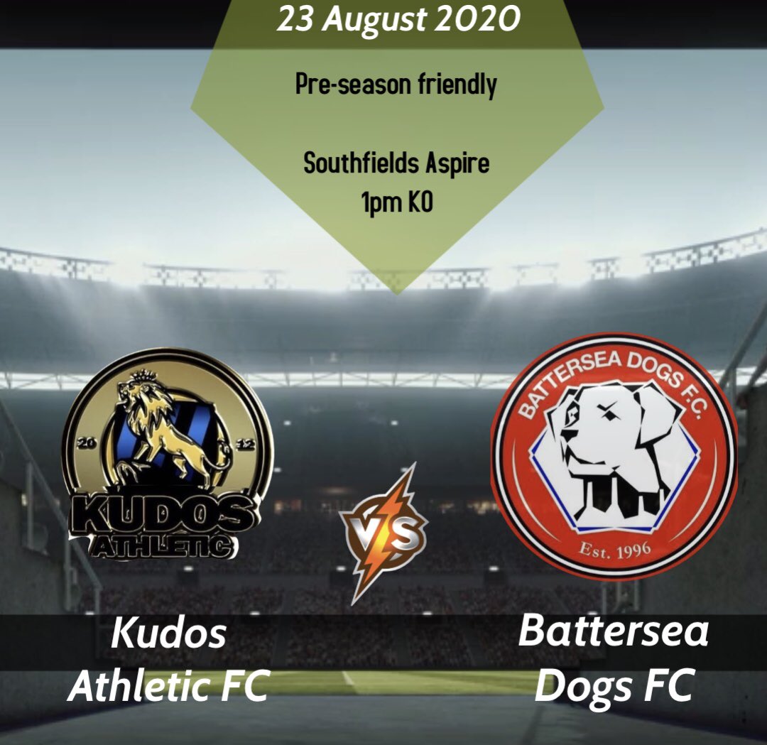 #PreSeason kicks off today as we take on <a href="/AthleticKudos/">Kudos Athletic Football Club</a>  

Due to be a great game and an opportunity for some valuable minutes. 

#COYD 

<a href="/SouthernSunday/">Southern Sunday Football League</a>