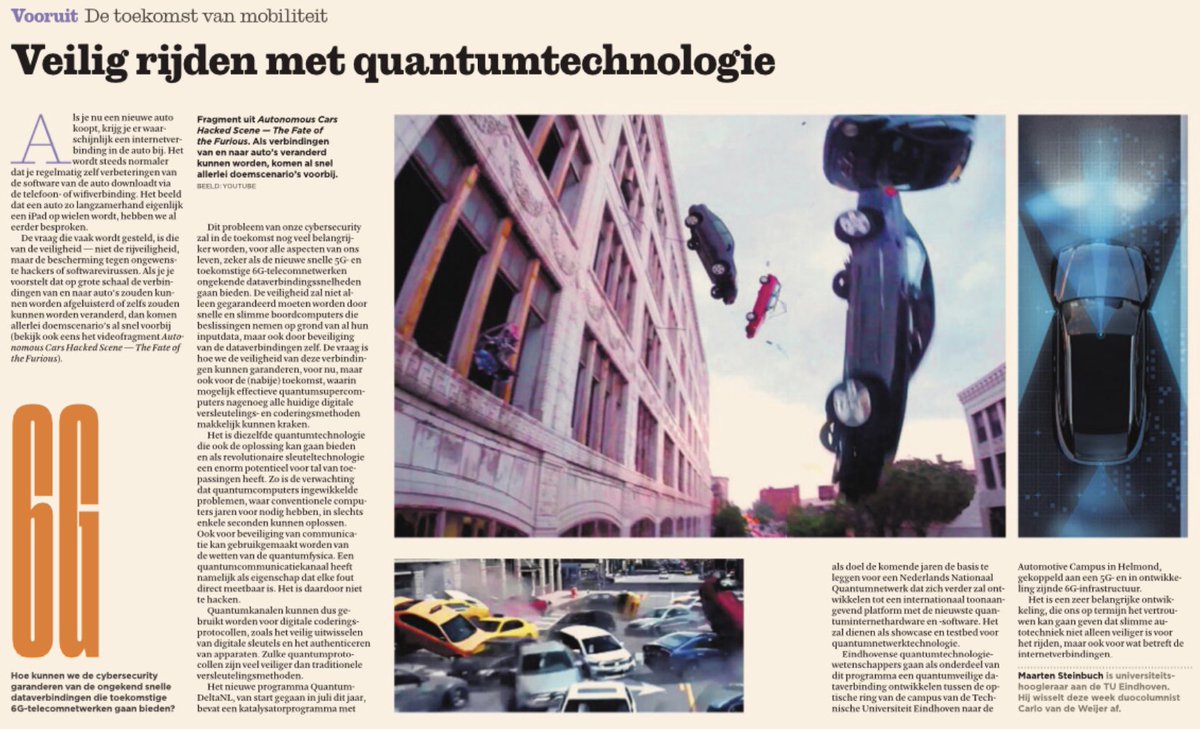 Maarten Steinbuch (@m_steinbuch) on Twitter photo Veilig rijden met #quantumtechnologie #futures <a href="/FD_Nieuws/">FD Nieuws</a> Veilig rijden met #quantumtechnologie #futures <a href="/FD_Nieuws/">FD Nieuws</a>