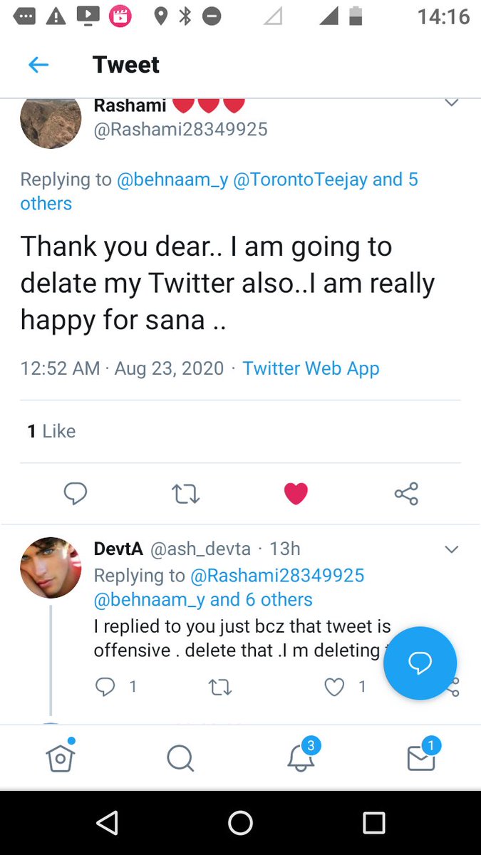 Seee thisssss...........Twitter she meant tweetThis is what sana tried to do+++++