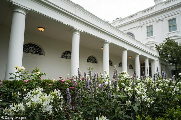 12. More on seasonal color— yes, these are pastels, but the WH gardeners will change out the beds with new and appropriate seasonal color through the year. Not bad for a garden installed a few weeks ago though.