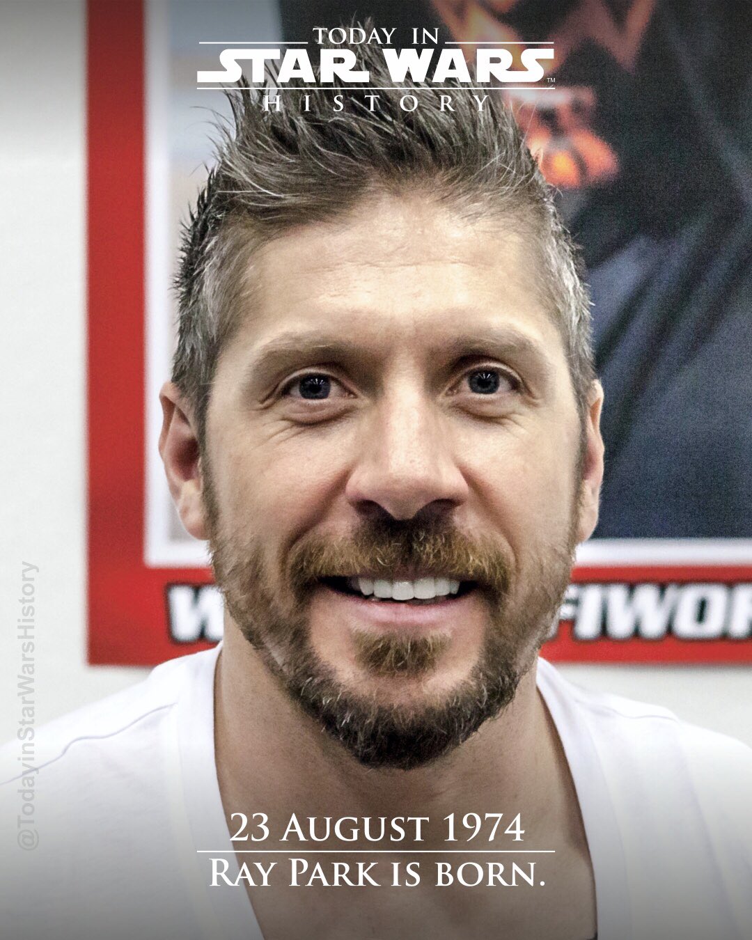 23 August 1974 At last we will reveal our happy birthday wishes to Ray Park! 