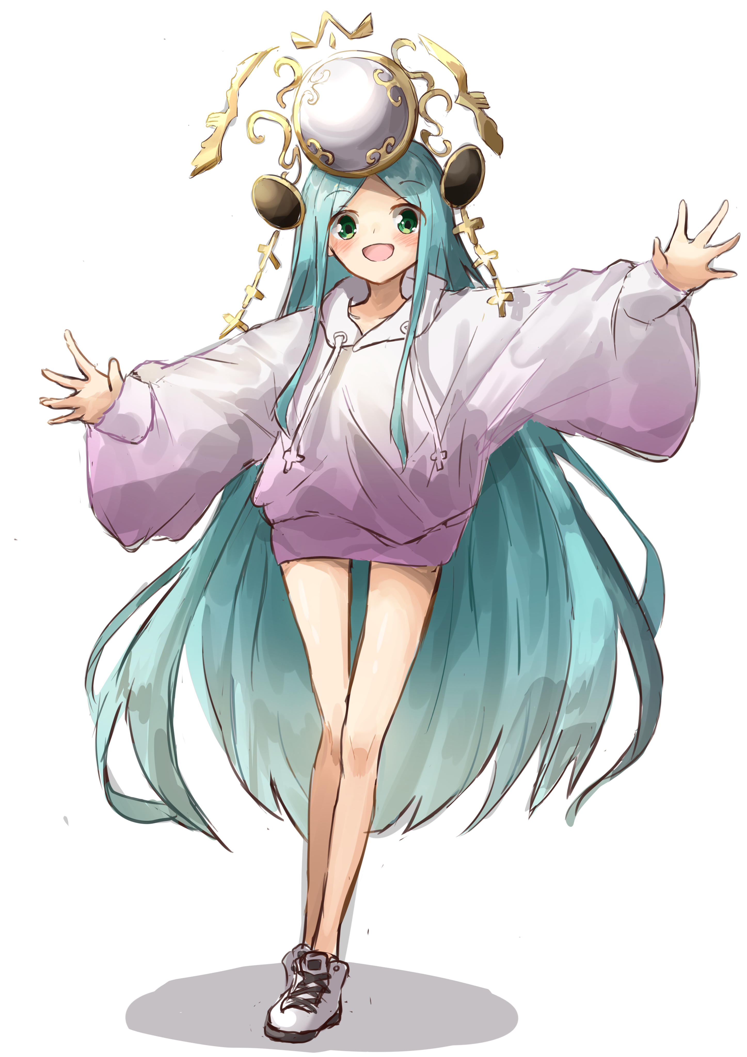 れいりあ パーカーなアマテラスちゃん パズドラ パズドライラスト T Co Celisn7po8 Twitter
