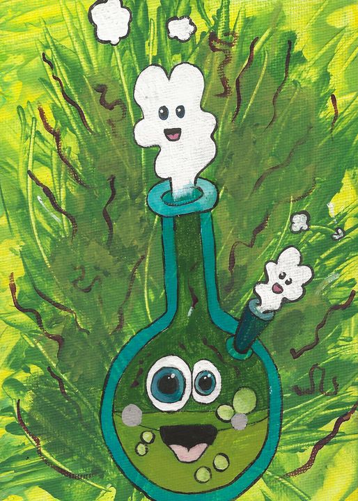 h_lantini's tweet photo. Featured Art of the Day: "MINI BONG- ORIGINAL". Buy it at: https://t.co/u7oq9yB0gY https://t.co/hceca27NUF