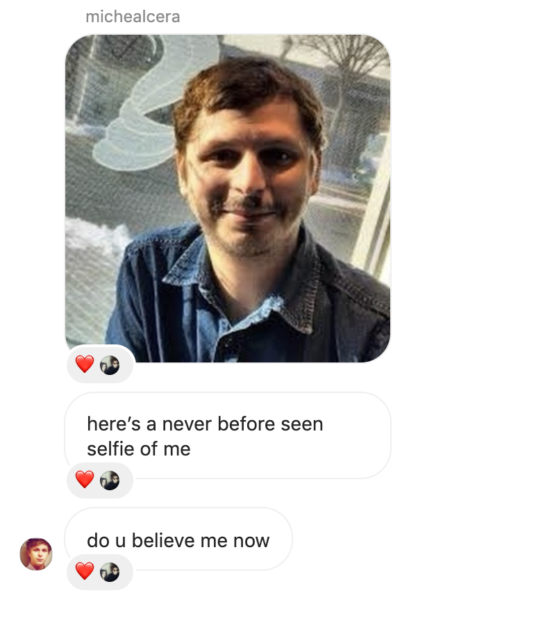 lesbiancamel4's tweet photo. so this happened 

#michaelcera https://t.co/fLSJ1W1Thf