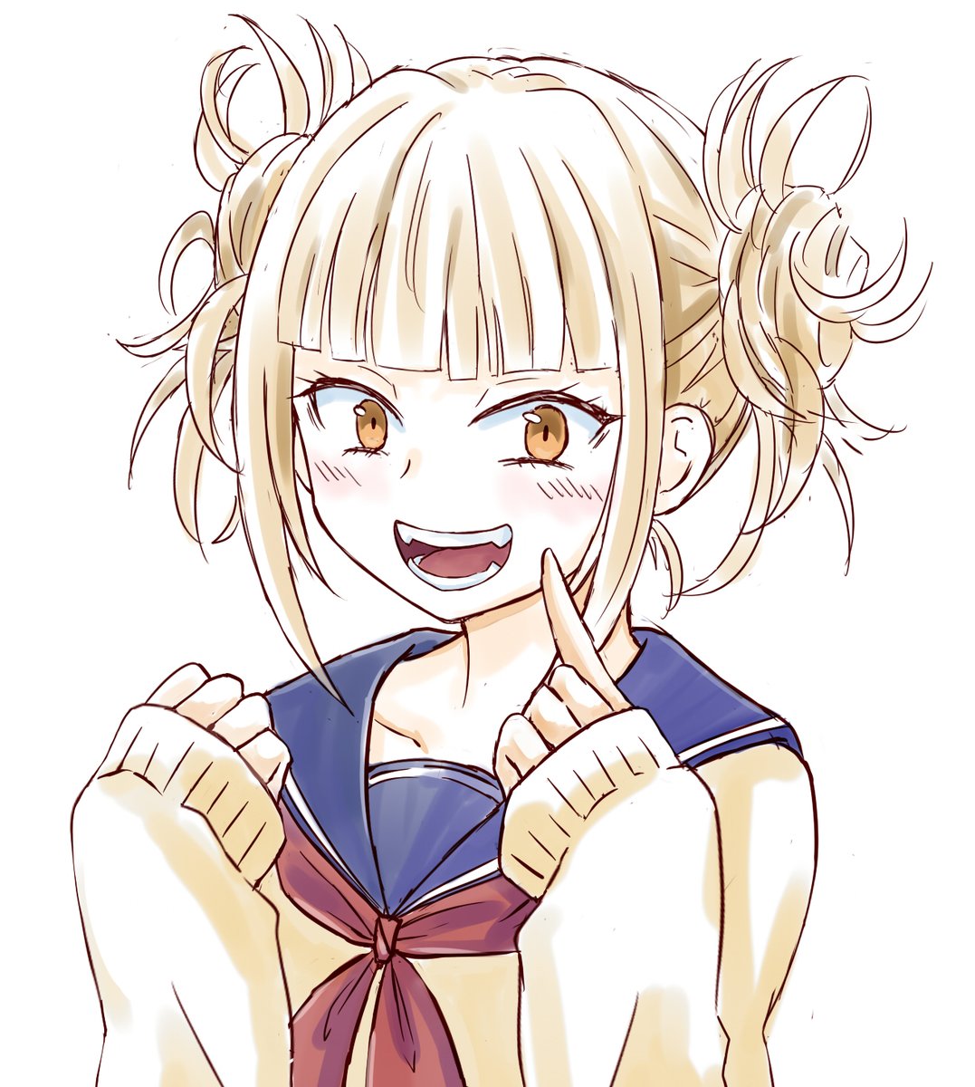 ヒロアカ トガちゃんがトレンド入りしてるので 過去絵をアップ イラスト好きさんと繋がりた おこめdのイラスト