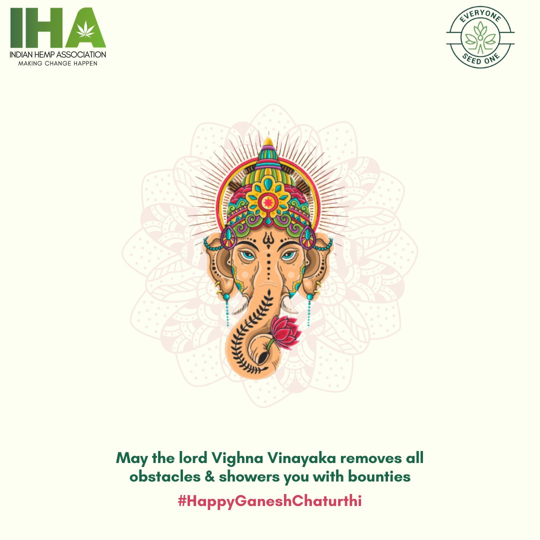 On the auspicious occasion of #Ganesh Chaturthi, it is time to welcome #Ganpati into our homes, along with light and joy. This year celebrate the true happiness of the festival safely at home in an #ecofriendly way! 

We wish you all a #HappyGaneshChaturthi!