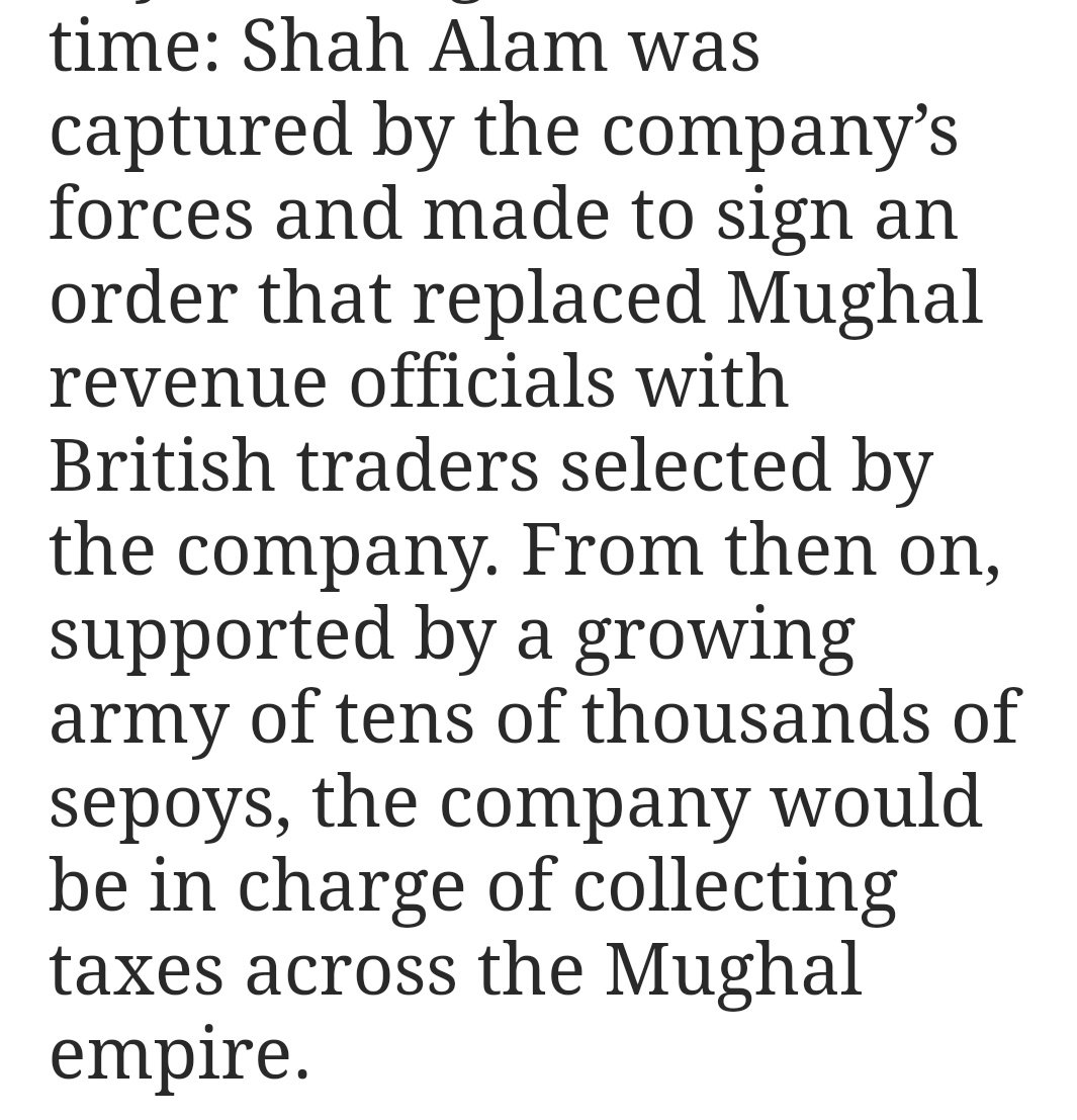 Balaji Vishwanath signed exactly this with the then Mughal Rafi ul Darjat in 1719. Revenue collection over former Mughal territories. But that won't be mentioned. Doesnt fit narrative.