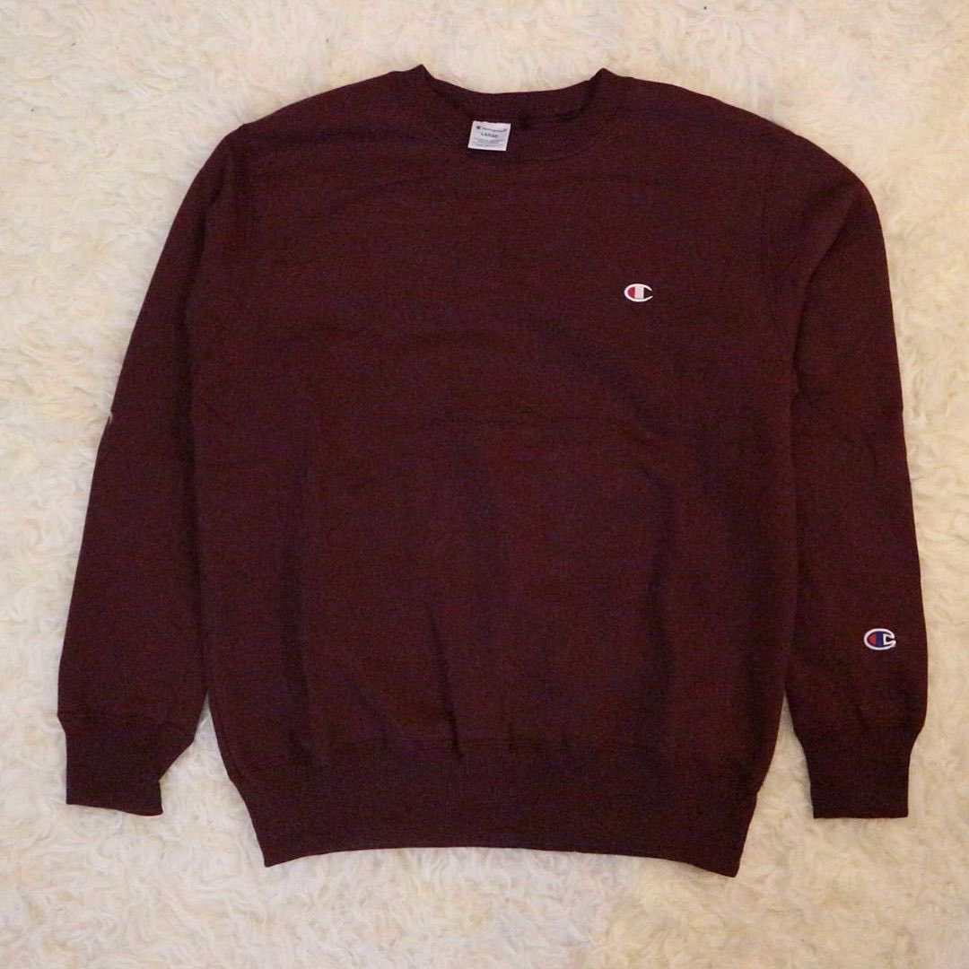 OrbsStore's tweet photo. Champions Basic Logo Crewneck Maroon

Size : S-XL (Limited Pcs)
Price : 300k >> 250k 🔥Harga Sale🔥

https://t.co/RyqjkNj4tt… https://t.co/m6fQrEYzZa
