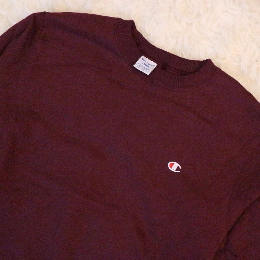 OrbsStore's tweet photo. Champions Basic Logo Crewneck Maroon

Size : S-XL (Limited Pcs)
Price : 300k >> 250k 🔥Harga Sale🔥

https://t.co/RyqjkNj4tt… https://t.co/m6fQrEYzZa