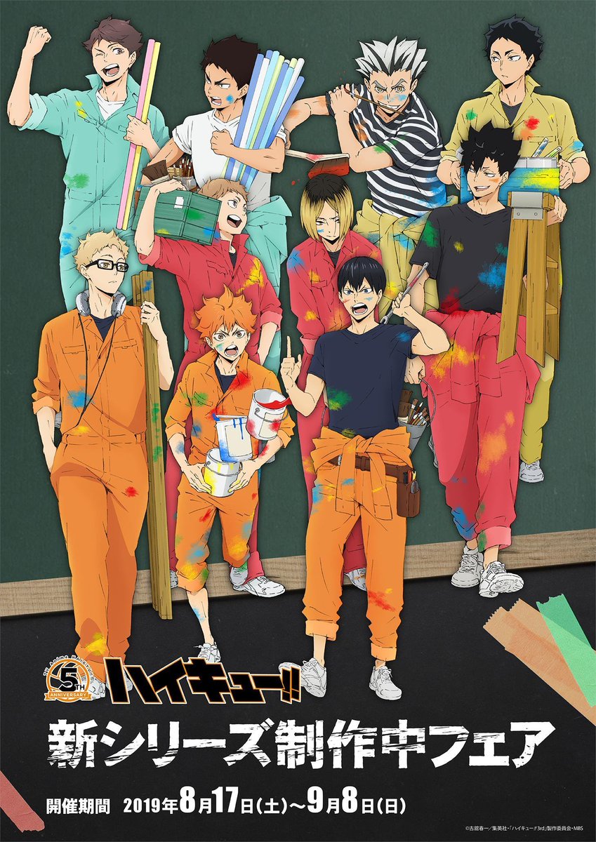 haikyuu boys and paint