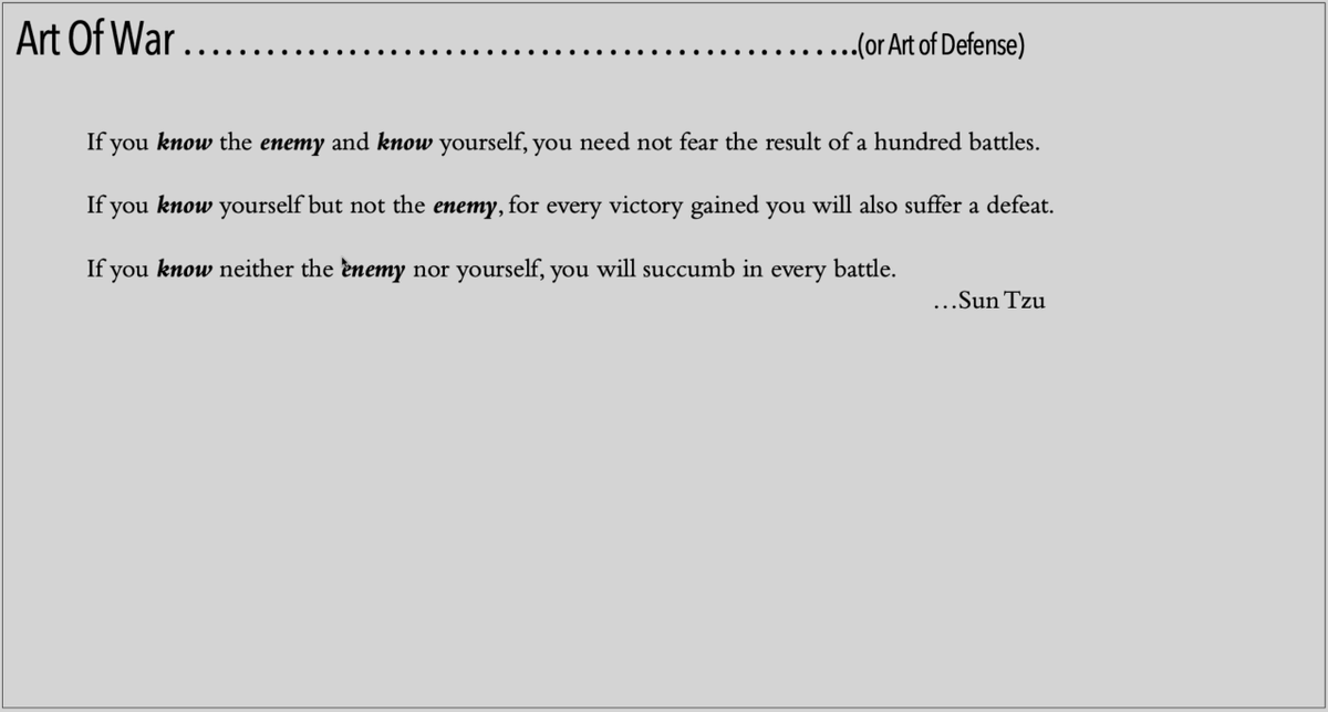 Great thought for #CyberSecurity

#CyberSecurity Strategist Certification Program by CIO Klub in association with DSCI

<a href="/Umesh_Mehta/">Umesh Mehta</a> <a href="/harish_hotelier/">Harish Chandra</a> <a href="/bhatiamitwitt/">Amit Bhatia</a> <a href="/ashishmathur28/">Ashish Mathur</a> <a href="/KKChaudhary5/">KK Chaudhary</a> <a href="/PoojachatrathIT/">pooja chatrath</a> <a href="/basant_c/">Basant Chaturvedi</a> <a href="/BimalPuri1/">Bimal Puri</a> <a href="/uniquekumar1/">Unique Kumar</a> <a href="/PreetiKanwar16/">Preeti Kanwar</a>