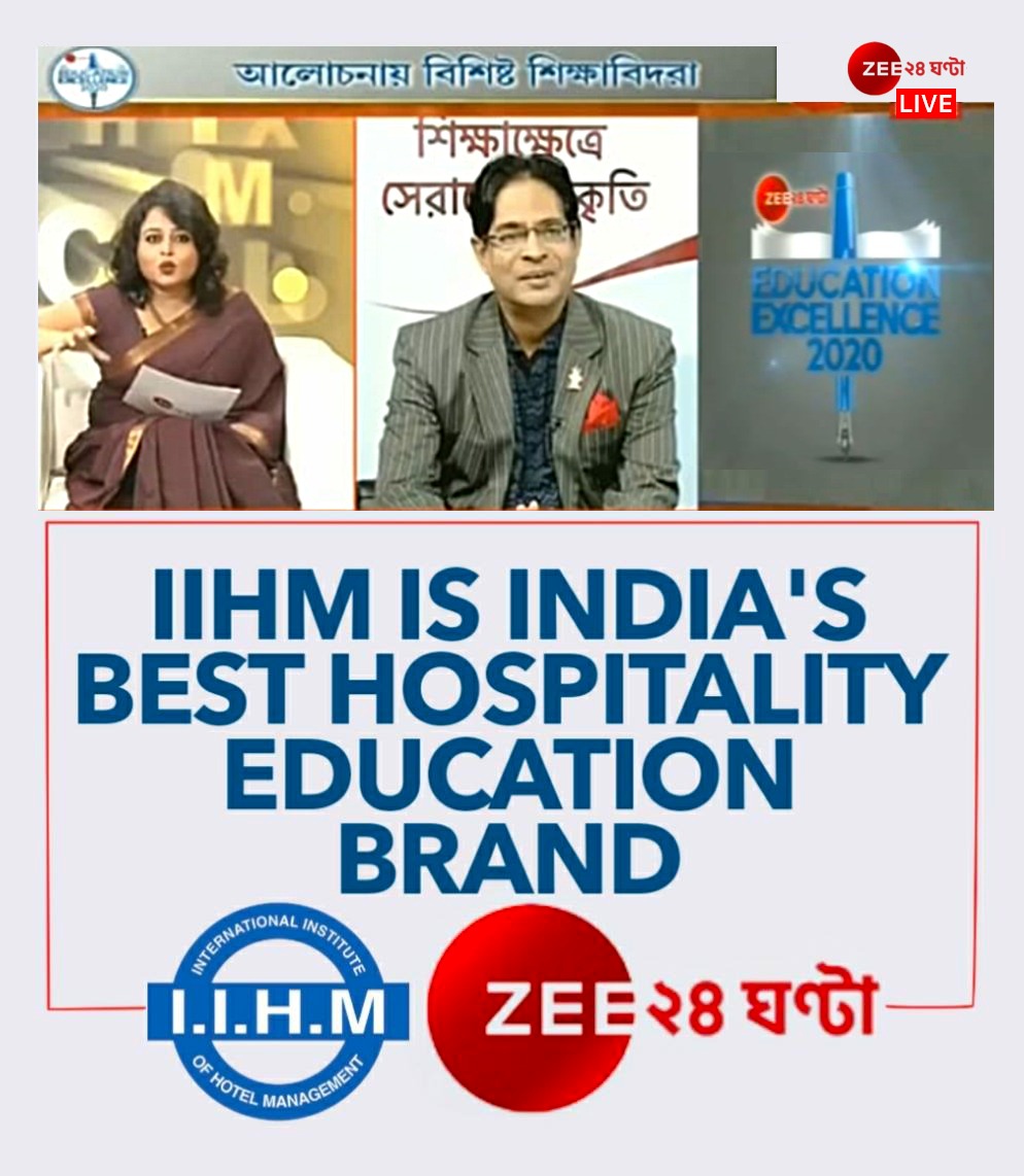 IIHMHOTELSCHOOL's tweet photo. #IIHMonlineclasses win Zee Education EXCELLENCE Award
@Zee24Ghanta Education Excellence awards Best Hospitality Education Brand 2020 to IIHM for their tireless efforts to keep their commitment towards education and to students through the crucial Covid-19 pandemic #iihmbest3year https://t.co/7fBreQoOZP