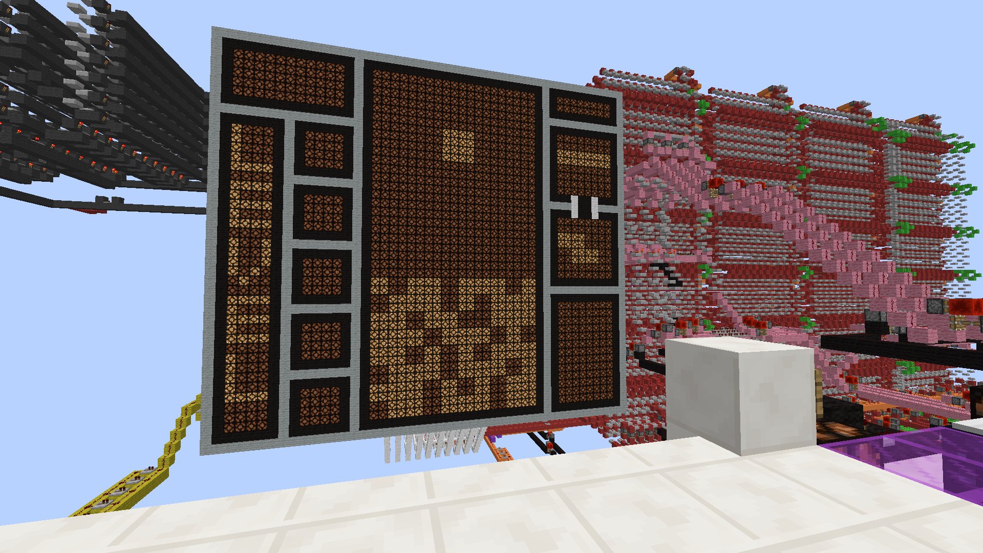 Cmsk 赤石回路 自作レッドストーンtetris 三つのプリセットを用意しました Easy Normal Hard ちなみに画像はhardの地形になります 近々動画あげようと思います T Co Gl1xemg4sd Twitter