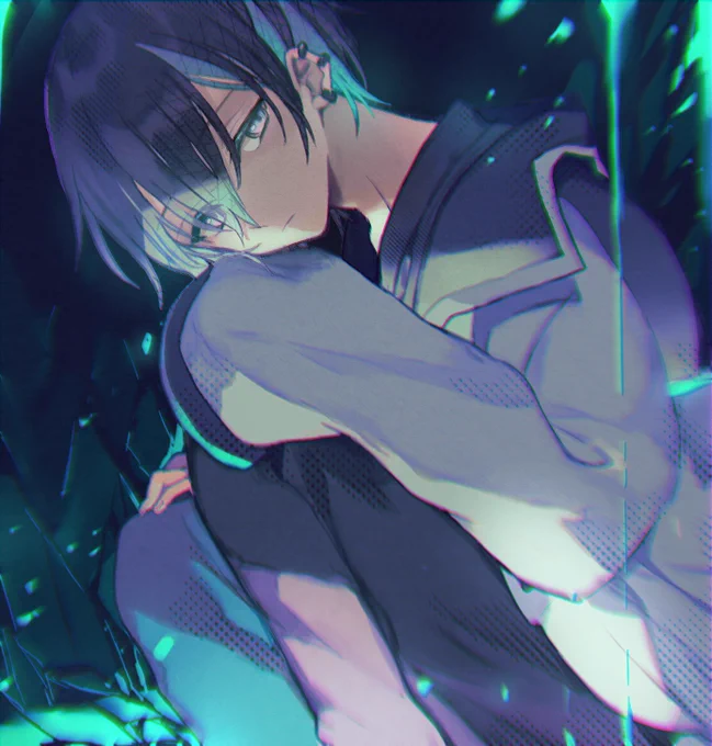 にじさんじの黛灰 #灰画
#odaibako_miwasiba https://t.co/jp1PFfG2YT 