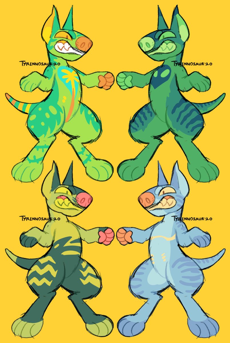 a few bullie adopts, $15 each! dm or reply to claim, rts appreciated!

#furry #furries #art