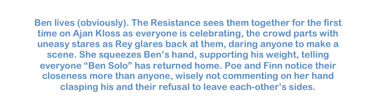 First time being seen by the Resistance: