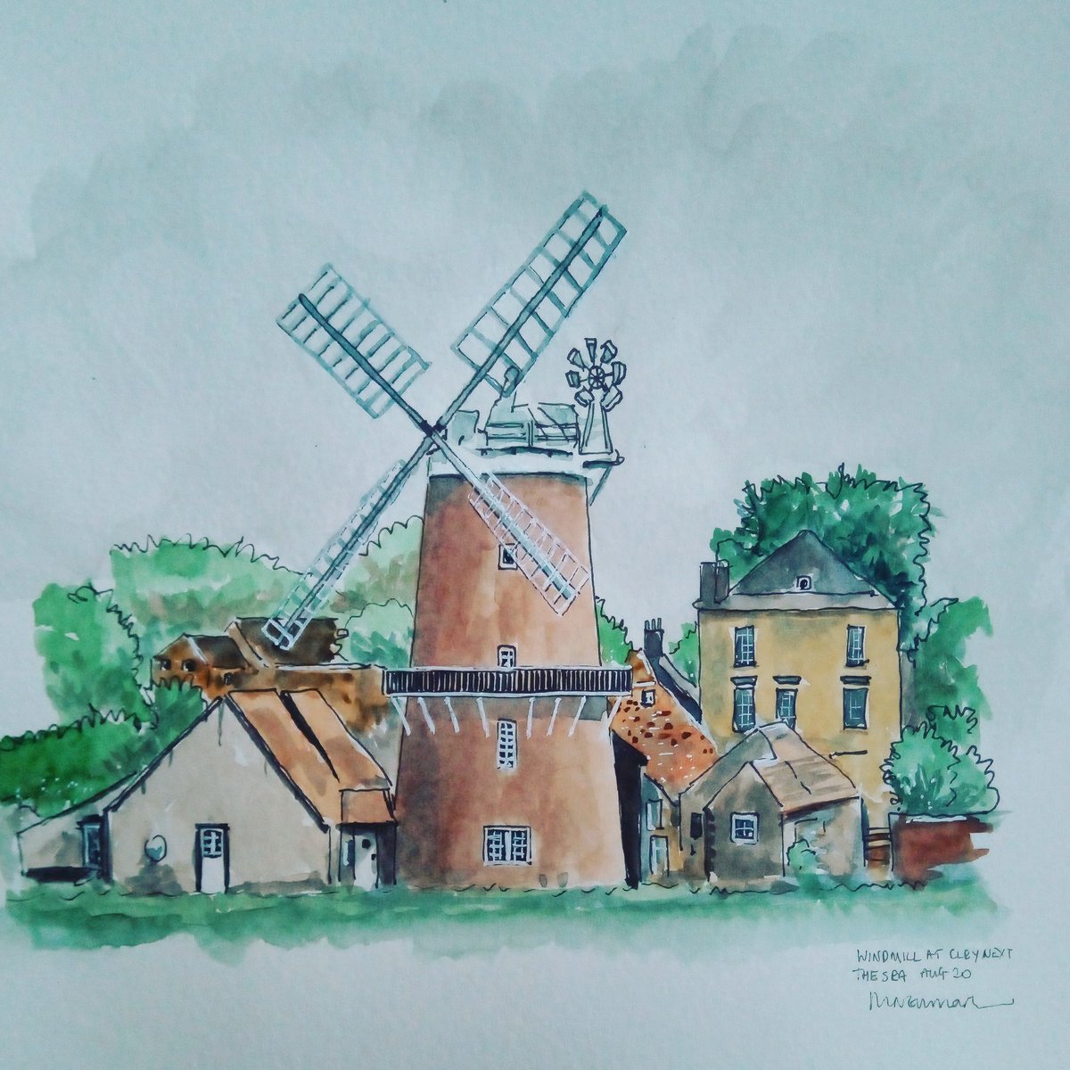 Still on holiday. Loving the Norfolk countryside.