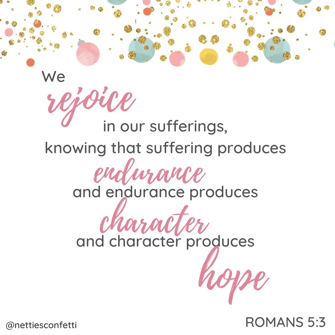 NettiesConfett1's tweet image. {New Blog Post}
Our Heavenly Father wants to fulfill his good plan for our lives. This process includes suffering. 
*
But suffering with a purpose.
*
nettiesconfetti.com/restoring-old-…
#inspirationblog #inspireddiy #sufferingproduceshope #endurance