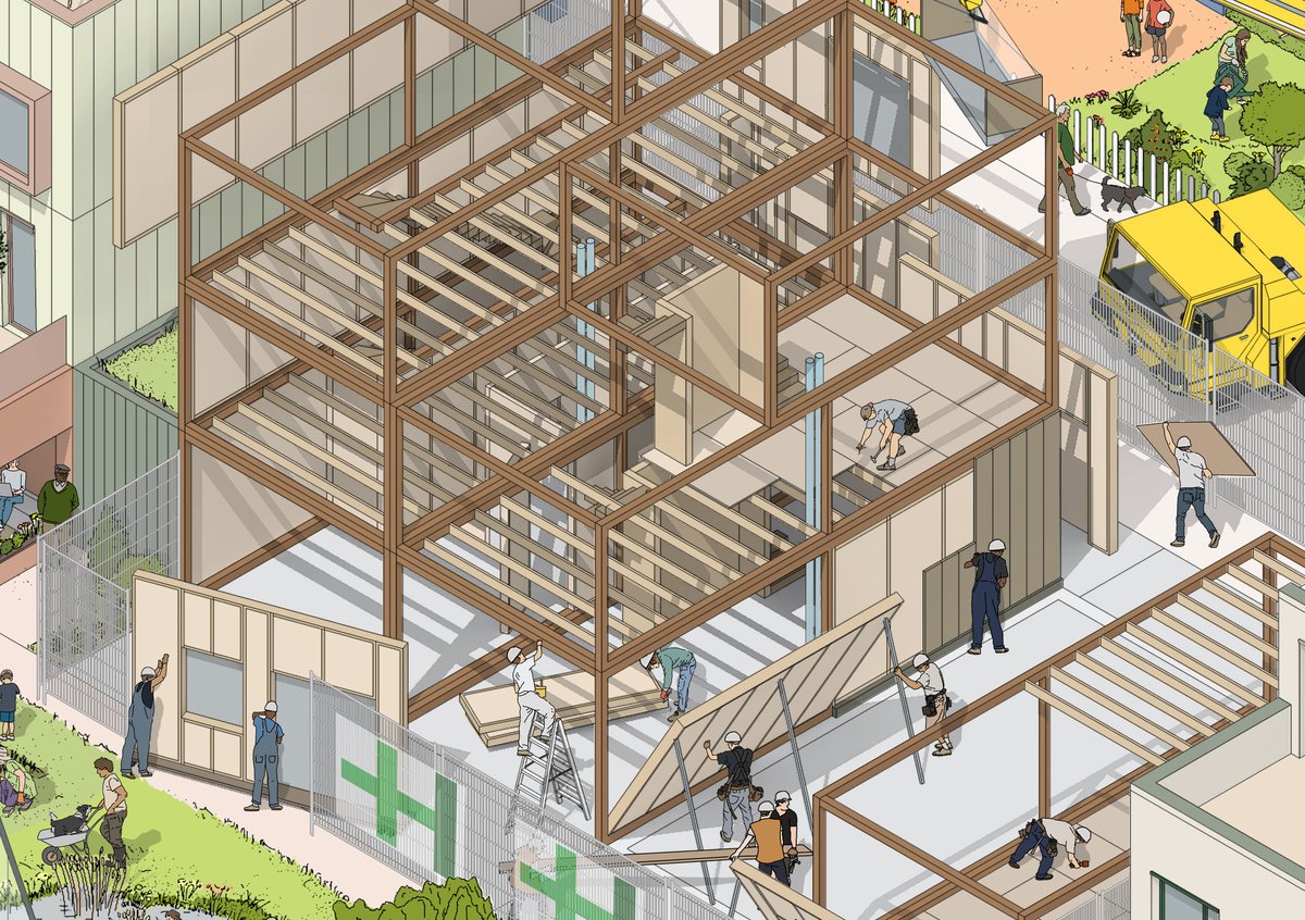 DELIVER SIMPLICITY: simpler build means you get more involved in your  #inclusive  #green  #healthy +Home  @mawsonkerr  @Useful_Projects  @designcouncil  @RIBA  @mhclg  @MOBIEhome 10/12