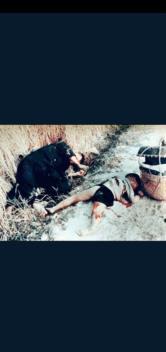 USA regime claim to be a defender of humanity, peace and democracyLet us see how much USA regime care for humanity 1)Vietnamese civilians killed by American invaders on 16 March 1968