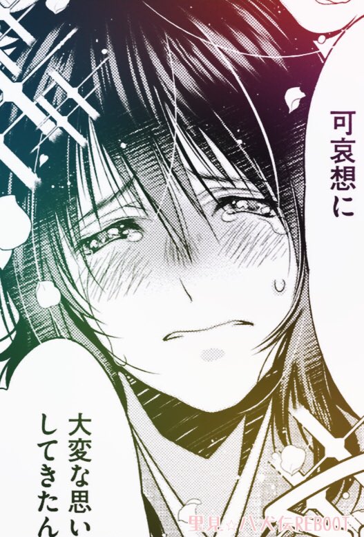 親兵衛の小文吾おいたんはある意味ヒロインです
#里見八犬伝REBOOT 