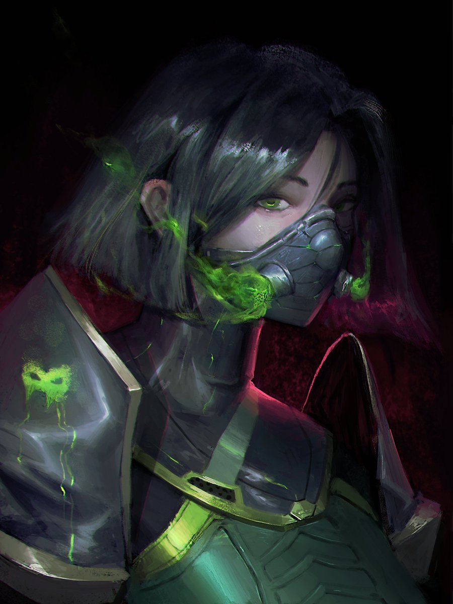 ハイクオリティなヴァイパーのファンアートイラスト🐍 #VALORANT
