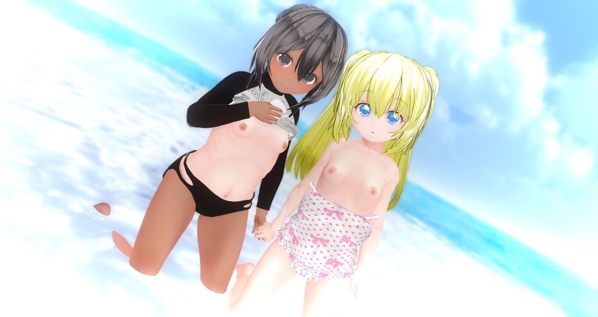 ふむ・・・　とりあえずぽろりだ(/・ω・)/
#COM3D2 #カスタムオーダーメイド3D2