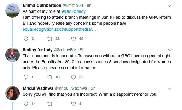 A Mumsnetter archived some tweets that he apparently later deleted from Jan 2020, stating he didn’t disclose his biological sex to the Rape Crisis Centre and boasts of his ignorance of the Equality Act; legislation that he should be fully familiar with.