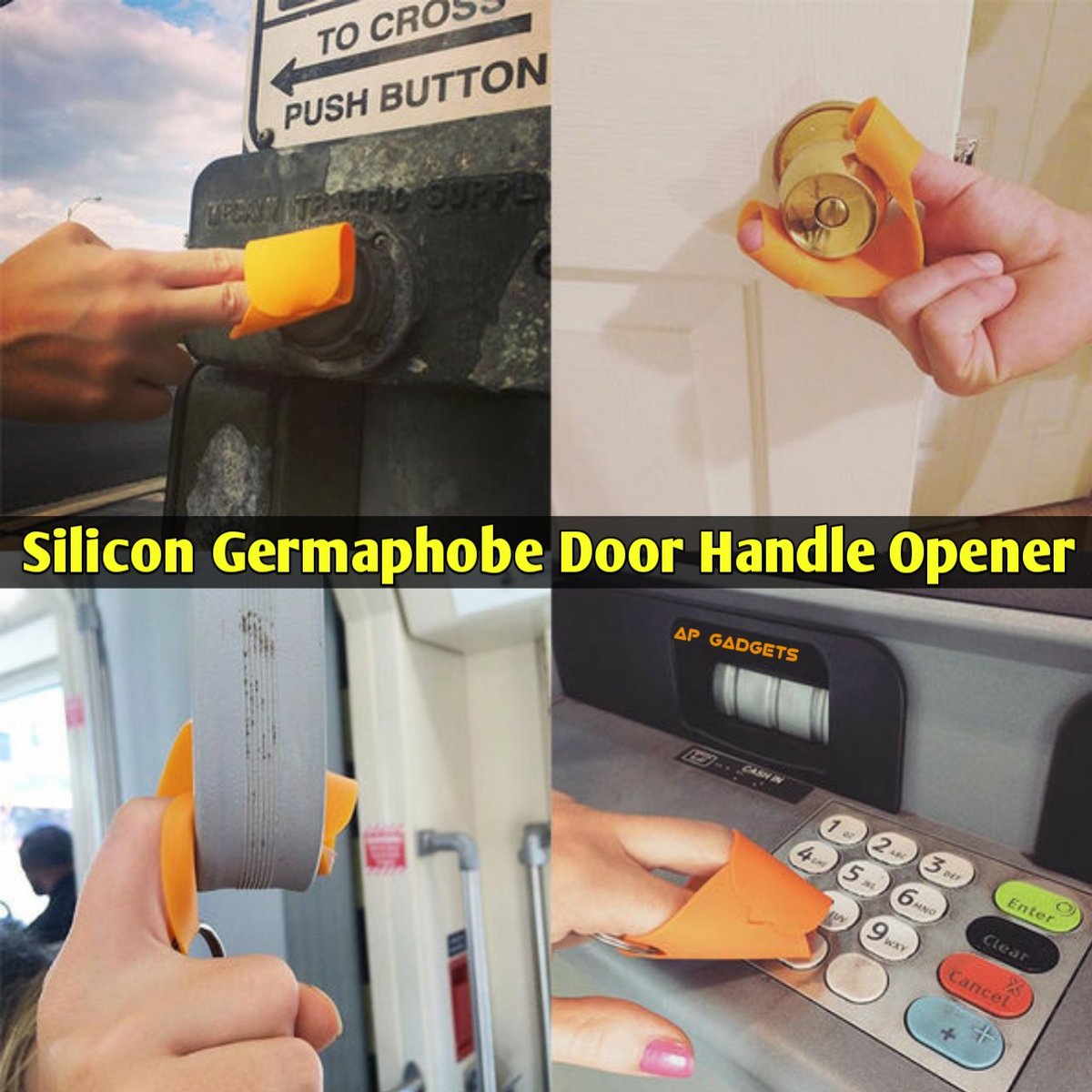 ap_gadgets's tweet image. Gryp Keychain(Silicon Germaphobe Door Handle Opener)
The Gryp Keychain allows you to push buttons, open doors and grip things without having to touch them with bare skin.
Video- youtu.be/5xQE1X6HHIU
#COVID__19 #gadgetsforcorona #safety #gadgets #CoronaVirusUpdates