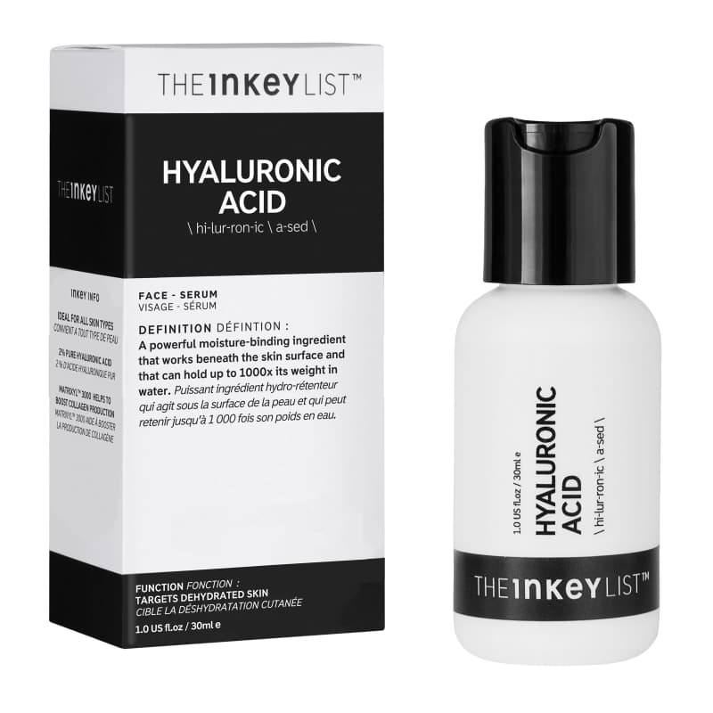 HYDRATING SERUMContain: hyaluronic acid, sodium hyaluronate etcHydrates skin Make skin appear more plump and suppleExample of products: