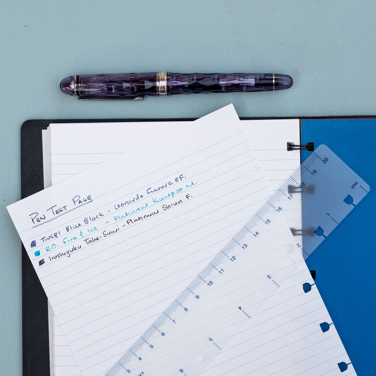 We now stock Filofax notebooks. They are refillable and allow you to setup the notebook exactly to your liking with different paper options and dividers. Also the 100gsm paper handles fountain pens nicely. We are enjoying ours :)