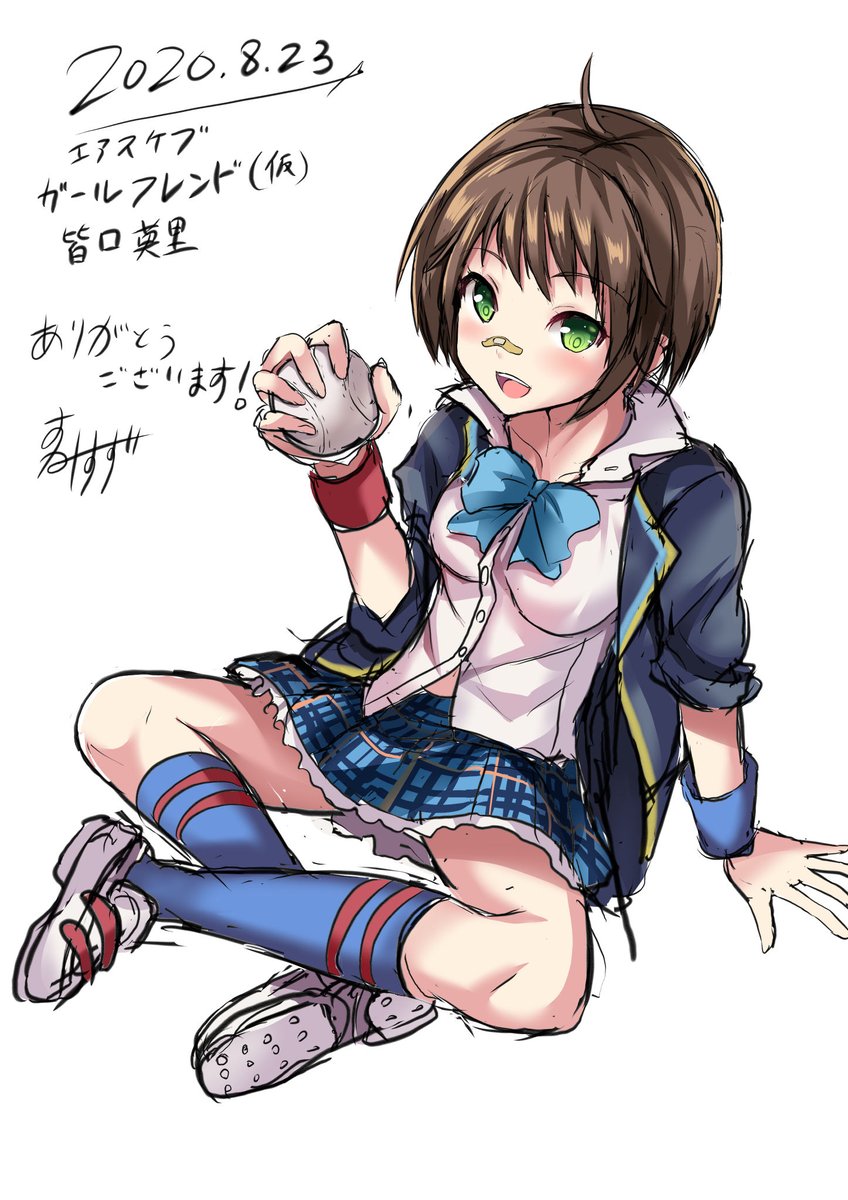 そういうわけでエアスケブ2日目4枚描き終わりましたー。放送来てくださった方。リクエストしてくださった皆さんありがとうございました! 