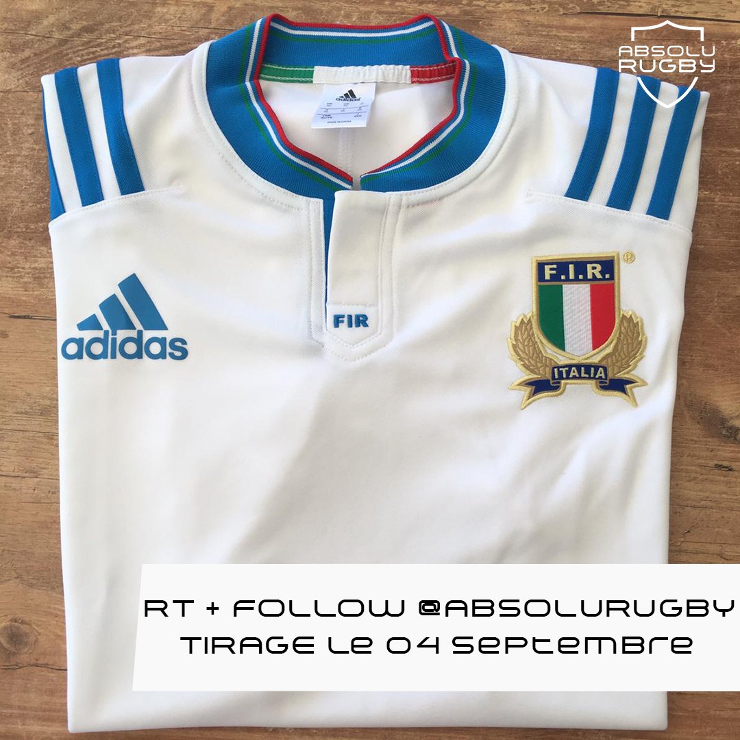 🚨 Nouveau #Concours !

Pour gagner ton maillot de la <a href="/Federugby/">Italrugby</a> 🇮🇹 :

➡ RT + FOLLOW <a href="/absolurugby/">ABSOLU RUGBY</a>
➡ Tirage vendredi 04 septembre

Bonne chance 😏