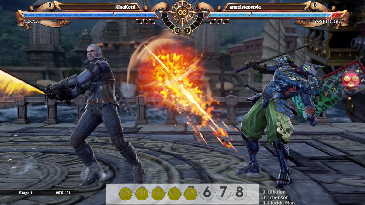 Super happy with this overlay I'm gonna use for SoulCal Distancing.

I'm treating my Cloud machine like an arcade machine that people line up to play with virtual tokens. So I... actually added a token holder to the screen. It will accurately reflect the # of people in the queue.