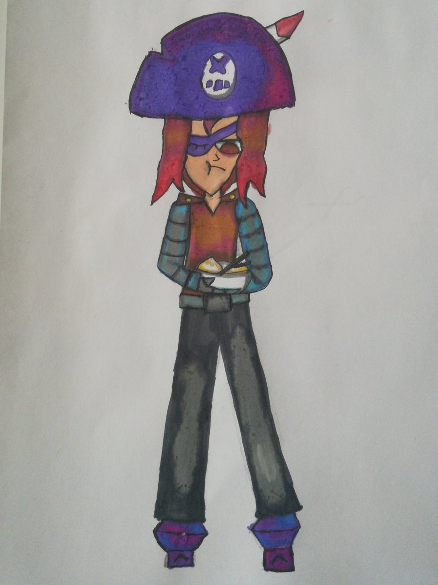 Just_Azil's tweet photo. I'm just learning how to draw with flomasters...
#BrawlArt
#BrawlStars
#Derryl https://t.co/MXObla0VZY