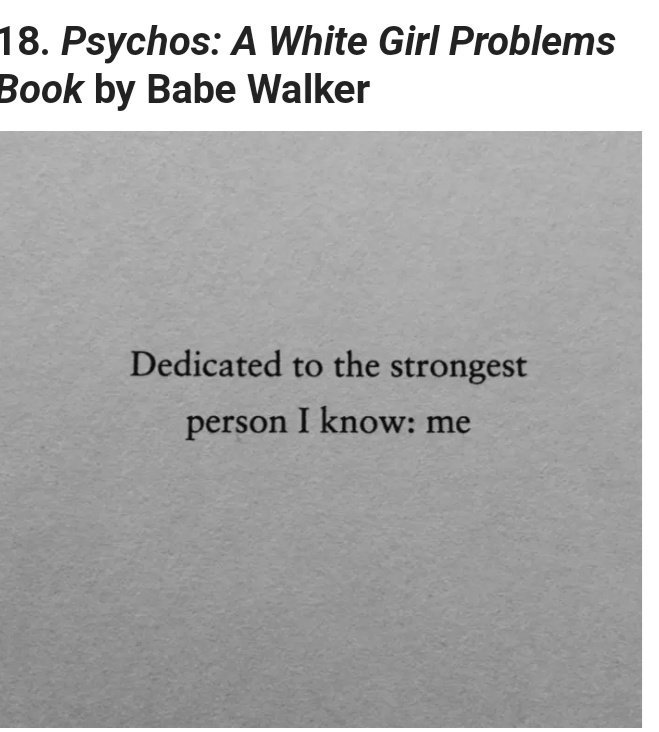 Do you read the "Dedications" page in books or do you just jump into Chapter 1.Here's what you probably miss if you don't 