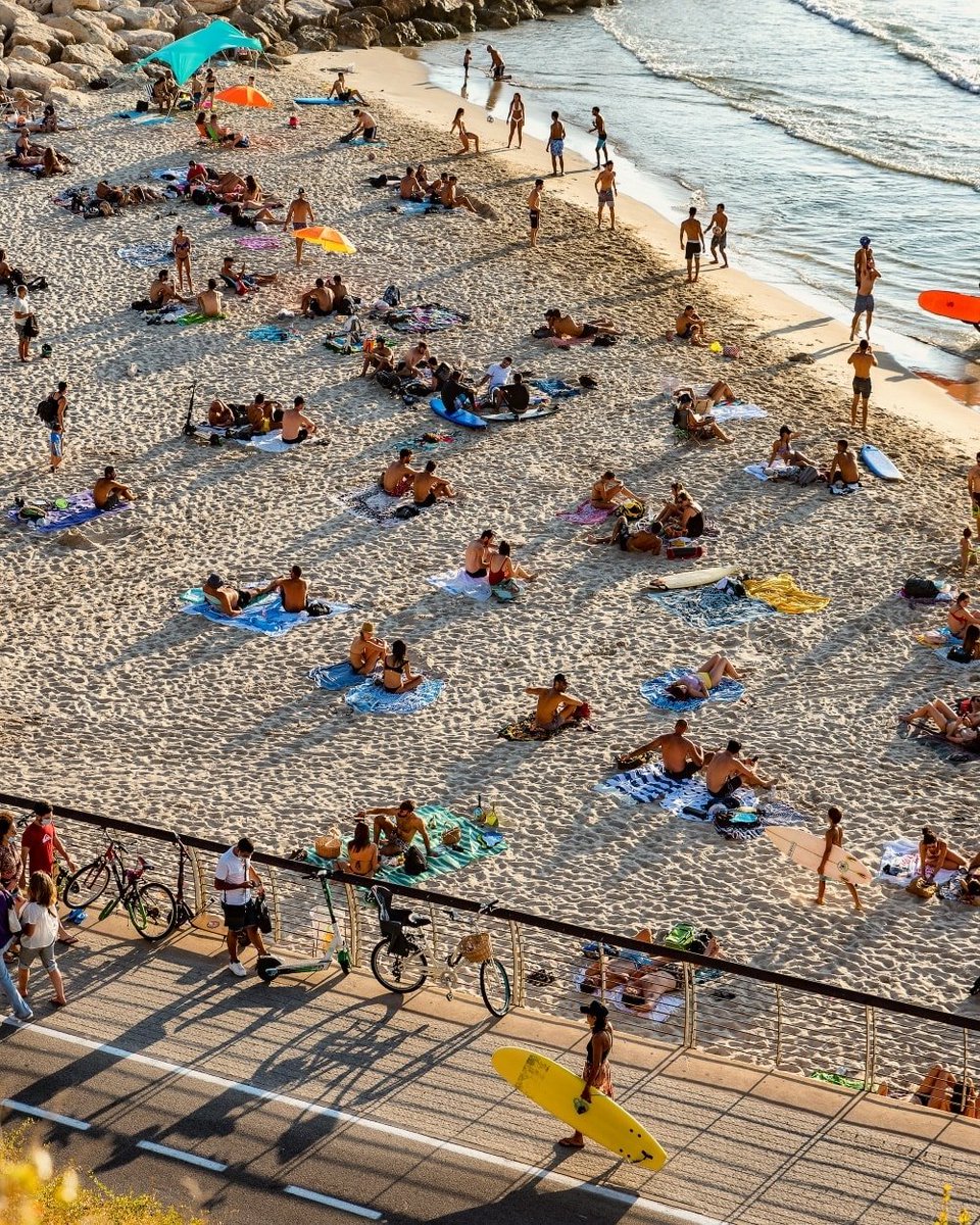 IsraelArabic's tweet photo. نهاركم سعيد من شواطيء تل ابيب ونسيم البحر يزيد من متعة
 الاستجمام 🏖️
Mario Troiani Photography https://t.co/2tz38c0dGJ
