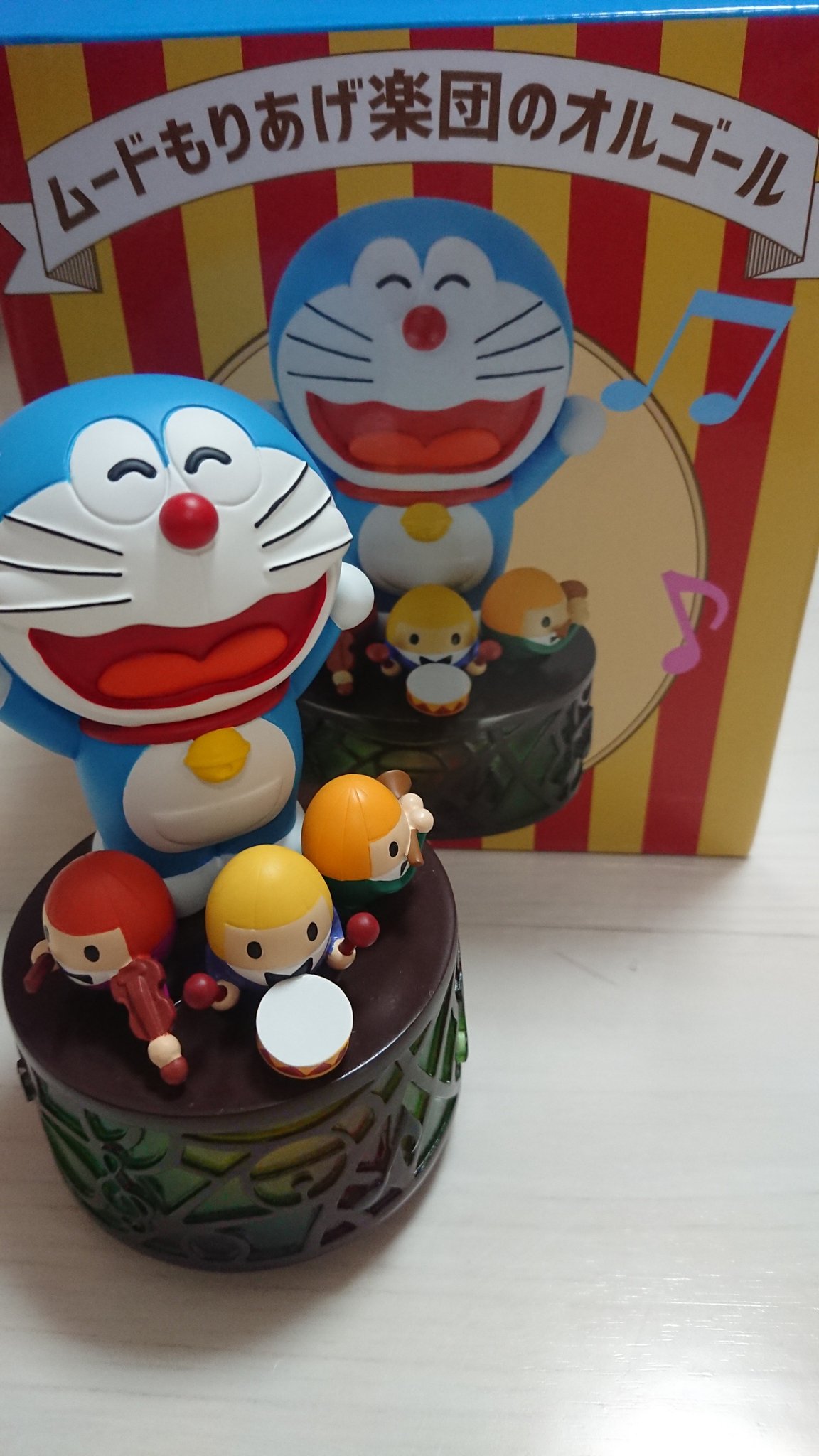 ☆ドラえもん　ムードもりあげ楽団のオルゴール オルゴール ムードもりあげ楽団 |ドラえもん未来デパート オンライン
