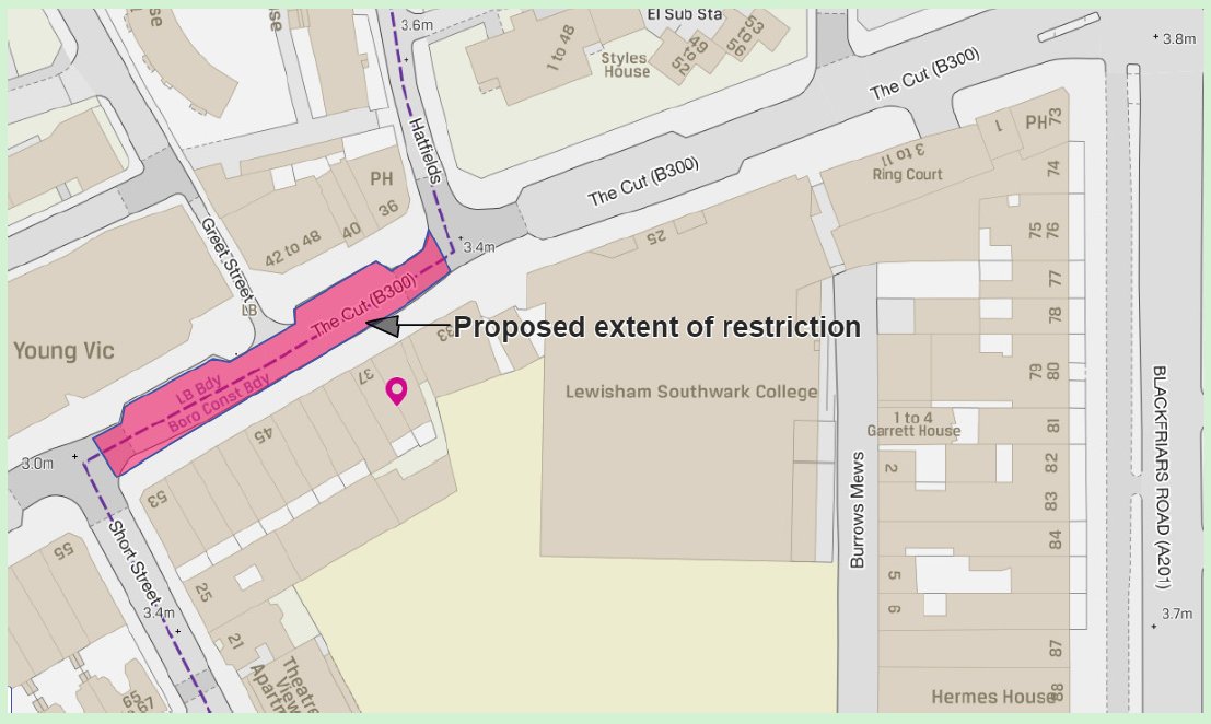 southwarkcycle's tweet photo. Next batch of Southwark Streetspace plans announced: part of The Cut will be motor vehicle free, next steps in Dulwich Village, and a bit more in Walworth.

https://t.co/yamx7tMcus

Would have liked to see LTN in Dulwich Village. Will ppl feel safe to🚶‍♀️&amp;🚲? https://t.co/SahrD6oX26