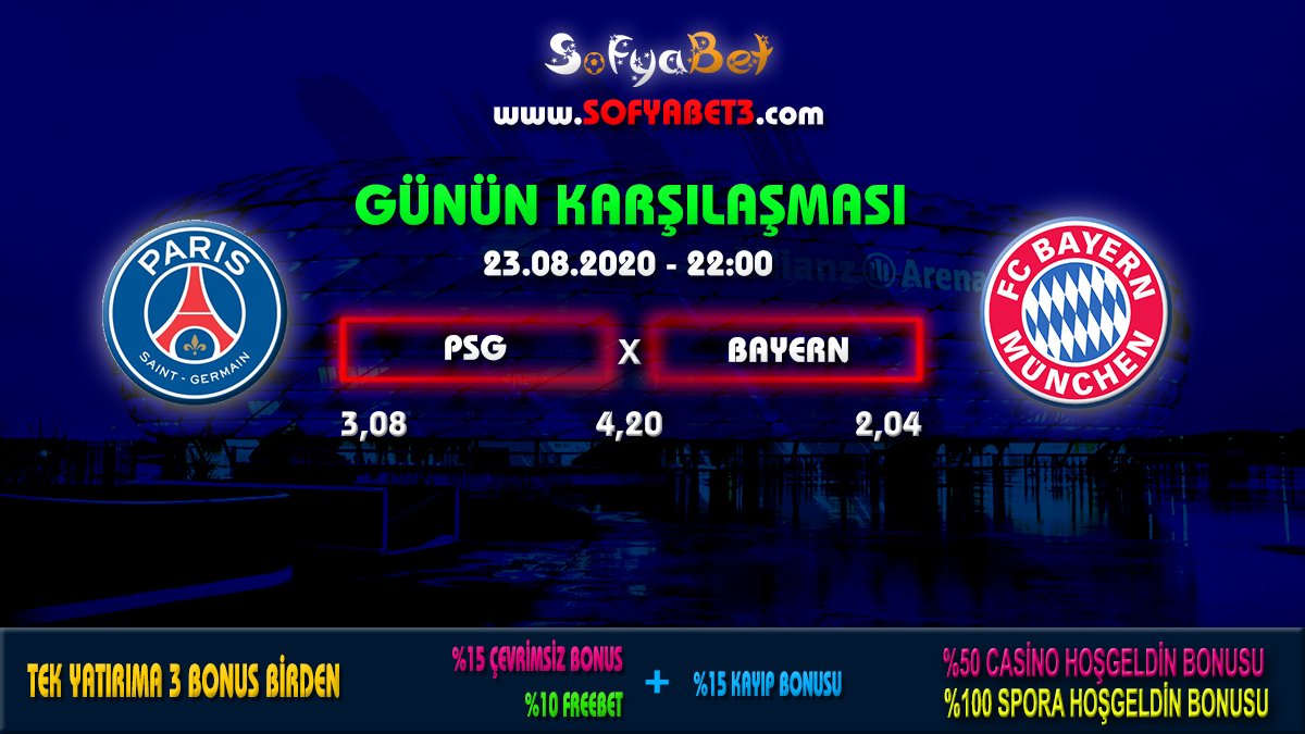 Günün <a href="/SofyaBetcom/">SofyaBet</a> Karşılaşması.

En yüksek oranlar, En fazla bahis seçenekleri...

Sektörde güvenilir adresin adı 👉sofyabet3.com

#spor #futbol #basketbol #bahis #iddaa #iddaatahminleri