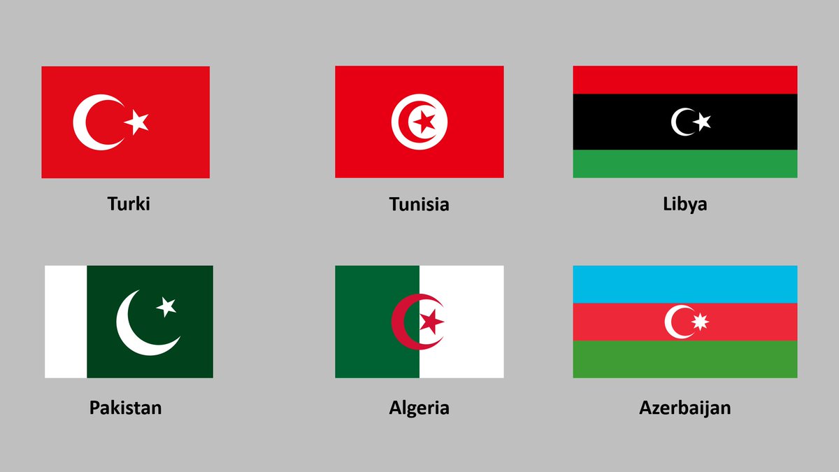 Disebabkan ia adalah lambang rasmi Uthmaniyah, ia tak disukai oleh orang Arab yang anti-Turki. Hari ini negara-negara Arab tak ada yang pakai lambang ini kat bendera diorang kecuali Algeria, Libya dan Tunisia – Arab Afrika Utara yang pro-Turki. Pakistan pun sangat pro-Turki.
