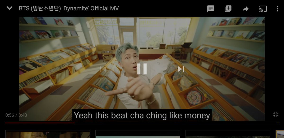 <a href="/soompi/">Soompi</a> But, even without records to break this mv is so easy to watch. Great song and BTS BEING HAPPY!!!! <a href="/BTS_twt/">방탄소년단</a> #Dynamite100MViewsIn24Hrs !!!