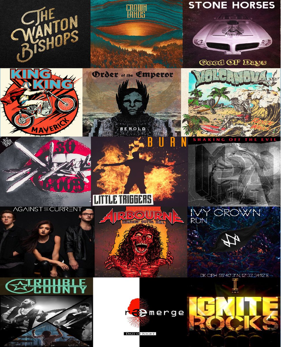 The 2nd hour of the show at igniteamr.com/post/rocks-237 carries on that positive vibe with these bands - all with no ads, gaps or doom &amp; gloom pessimistic news interuptions! It's all about feeling good as this music creativity plays 😄Come join us a while, we're hear 24/7