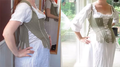 Nationalclothing on X: Maternity corsets in the 18th century. Did