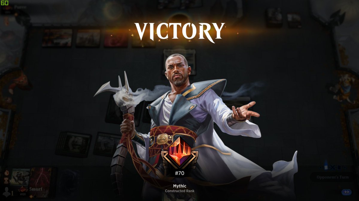 5murf1's tweet photo. almost standard deck mono G aggro
20-5
mythic 95% > #70
have to aggressive mulligan

@ArenaDecklists
@mtgazone https://t.co/WyZ3SYco03