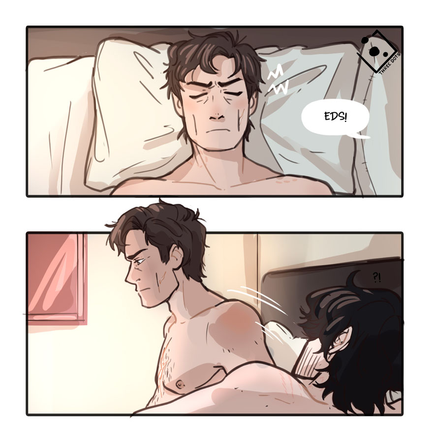 Threedots_art's tweet photo. I DID IT!!!! The Talk 01/?? #fixedit #fixedau #au #richietozier #eddiekaspbrak #comic #fanart #it #ITChapter2 #reddie #fanart https://t.co/t89h5XBe9n