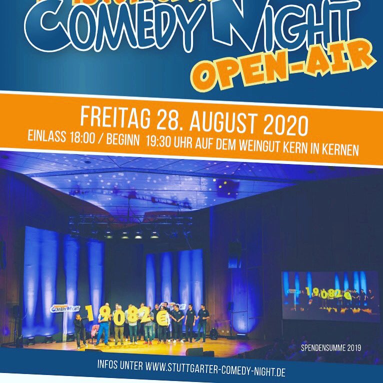Es gibt noch Tickets! Open-Air-#Comedy - für den guten Zweck! easyticket.de/veranstaltung/…
