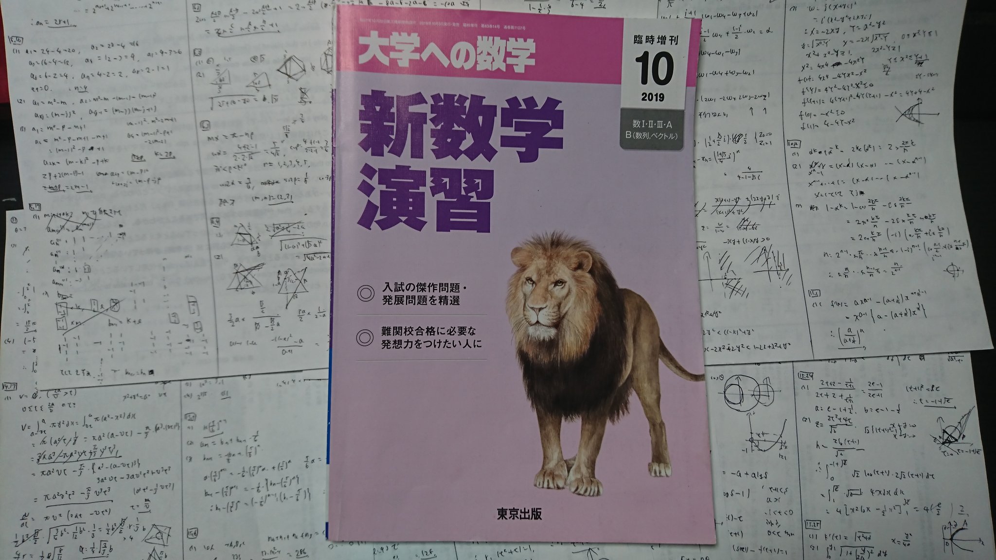 Akito 新数学演習を終えました 医大等の癖のある問題も他の本に比べて多い 難易度の触れ幅が大きい 問題数は難易度の割に多い 解答解説は普通 解答とお気持ち程度の解説 といった点から受験生が使いこなすのは難しい気がします 個人的には