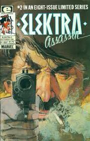 Day 8 and it’s Elektra:Assassin  @sinKEVitch art is mind blowing. The different styles (sometimes within the same panel) mixed with Miller’s plot gives an ethereal feel to the story