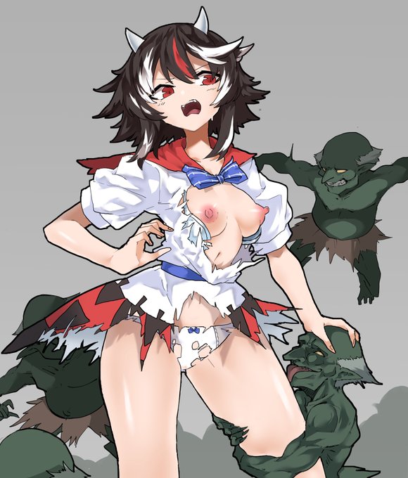 [Skeb]囲まれる正邪 